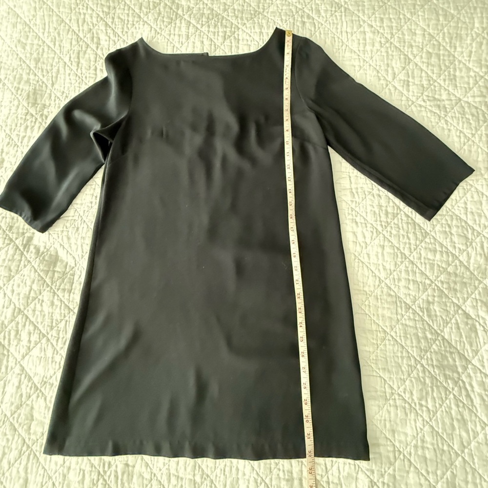 Tildon Classic Black Midi Dress